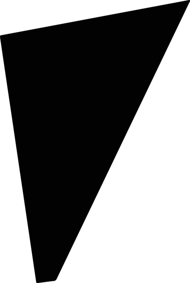 Adailiya Kuwait silhouette map vector