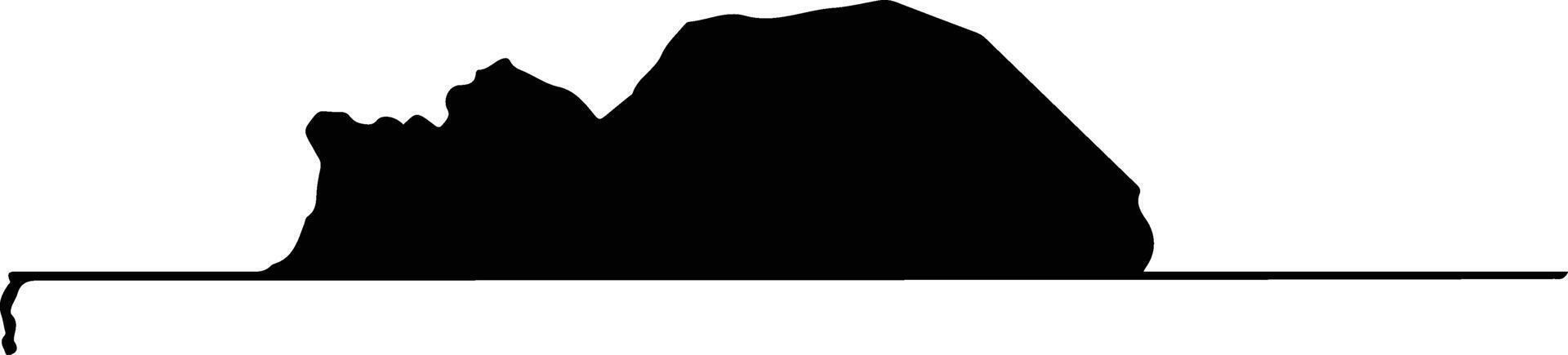 ACURENAM Equatorial Guinea silhouette map vector