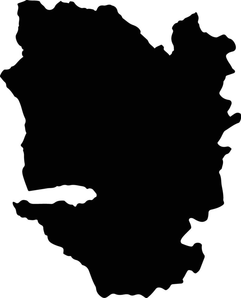 Agrado Colombia silhouette map vector