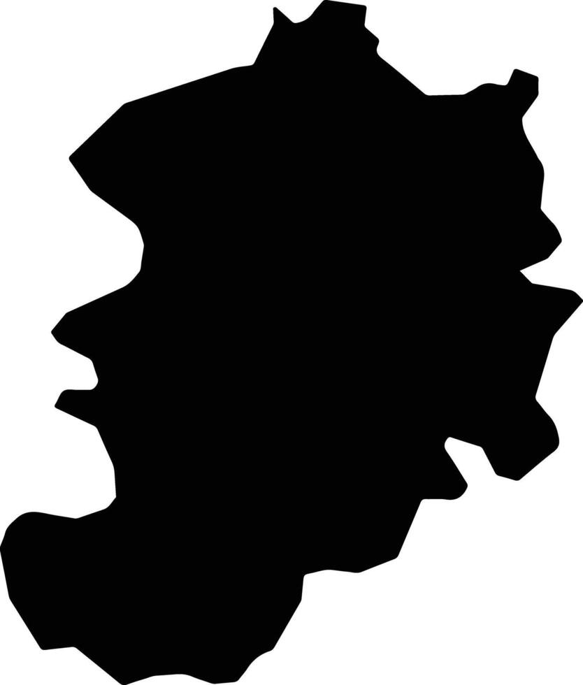 Aga Egypt silhouette map vector