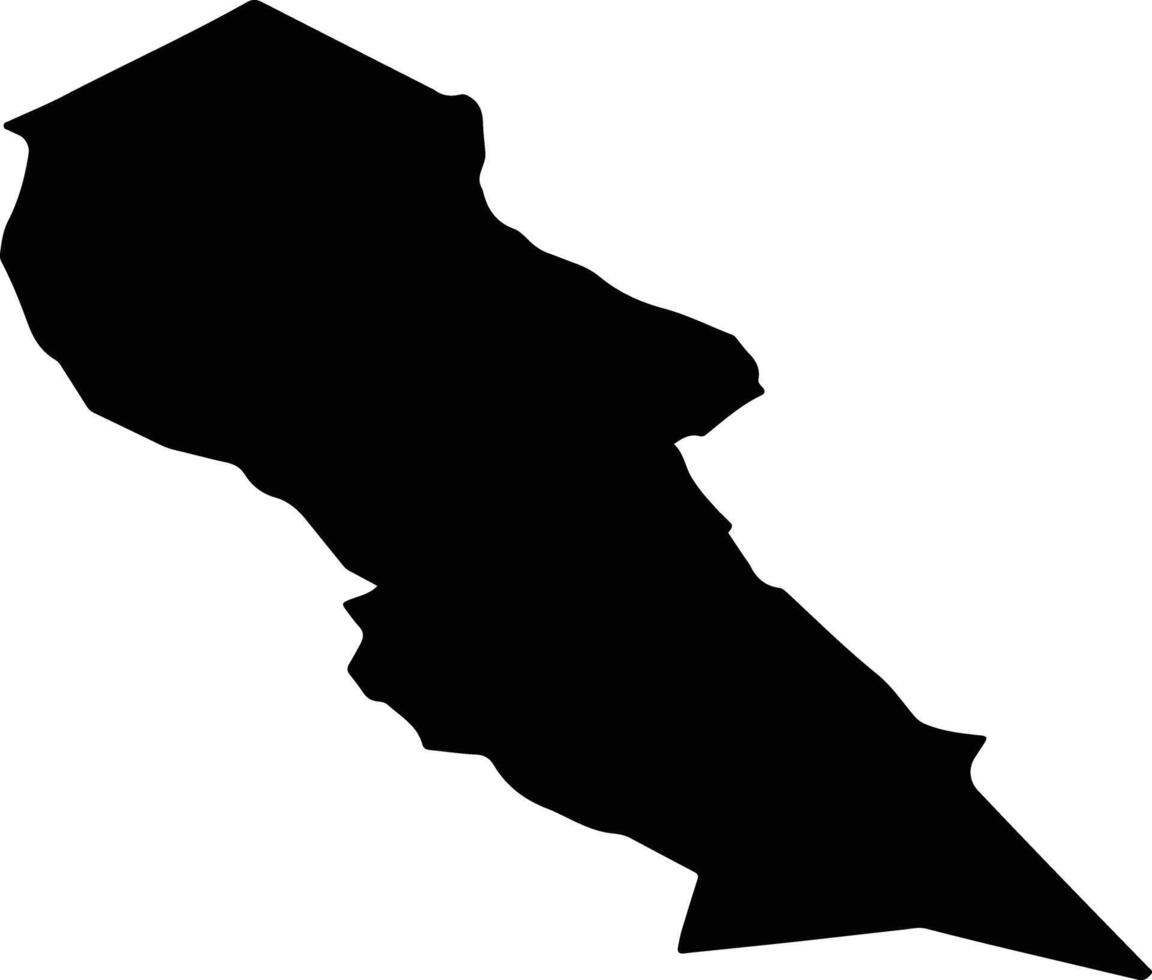 ADANCATA Romania silhouette map vector