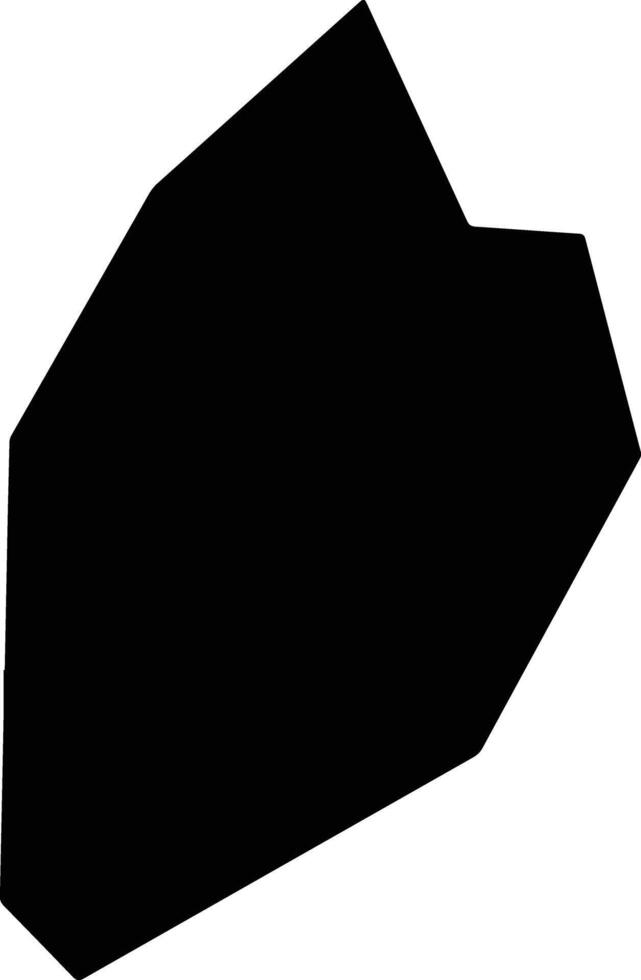 Agioi Iliofotoi Cyprus silhouette map vector