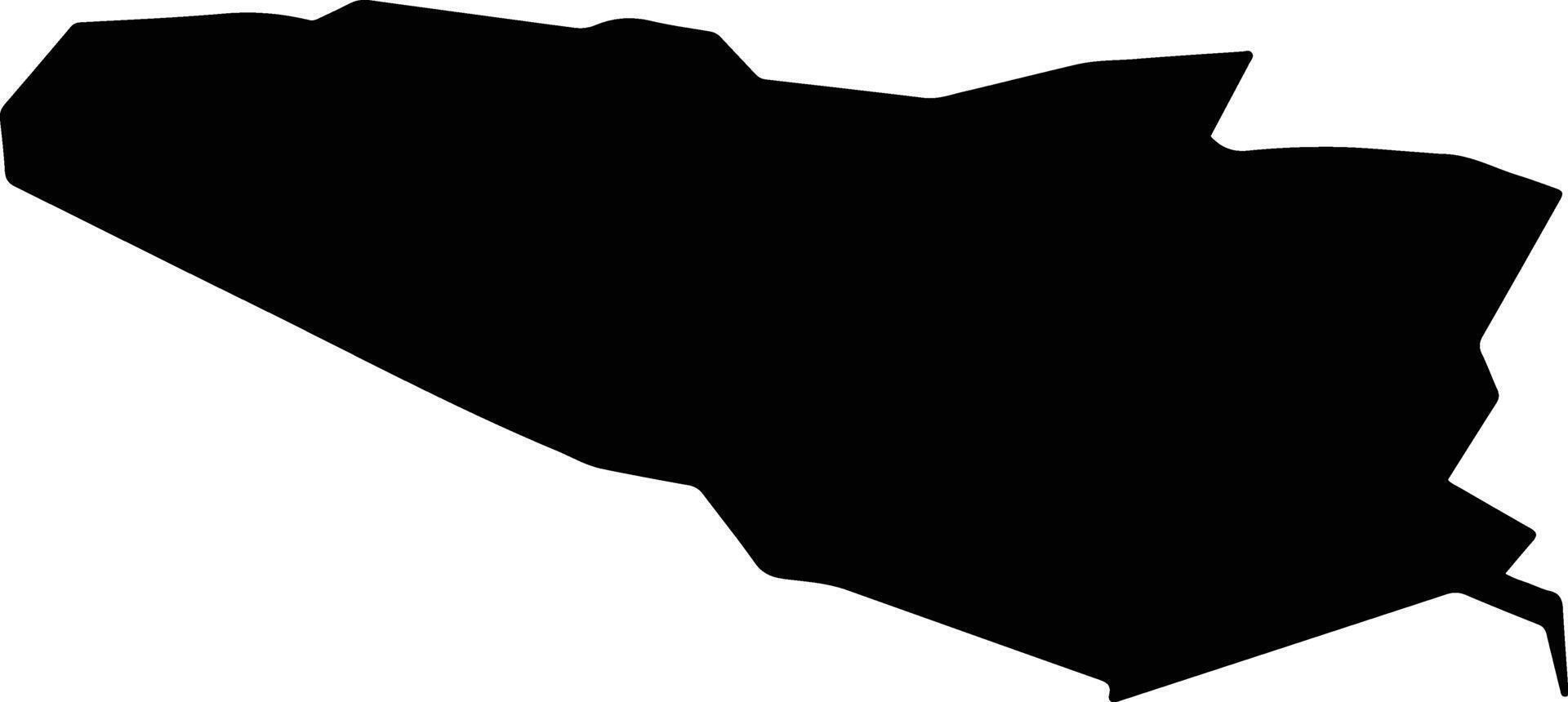 Aizpute Latvia silhouette map vector