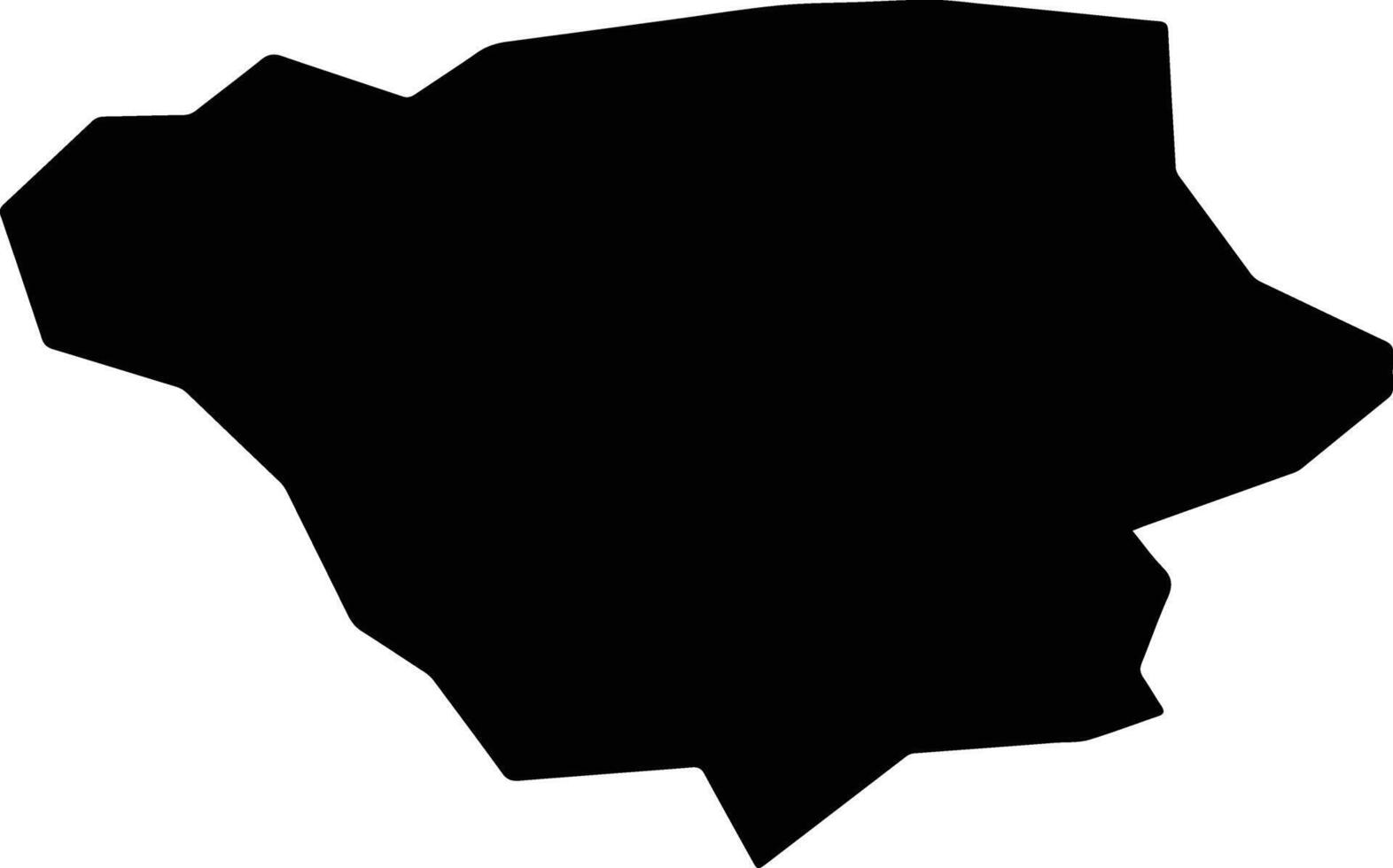 Akaigawa Japan silhouette map vector