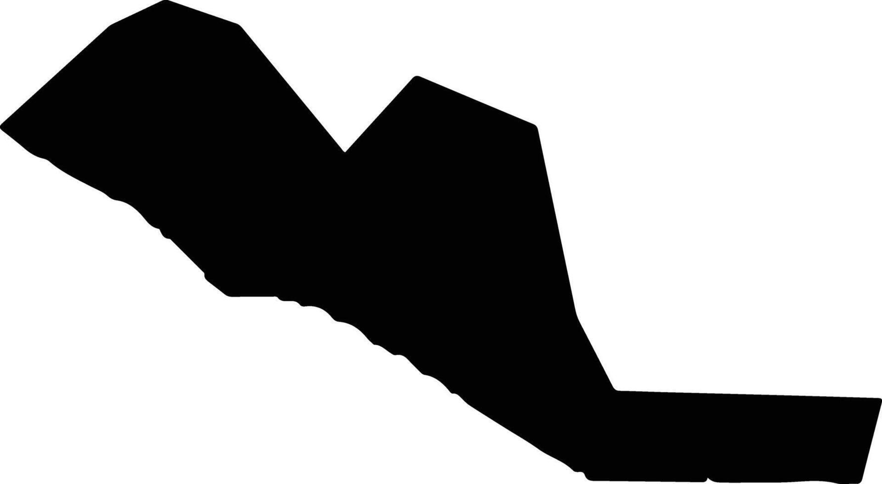Akashi Japan silhouette map vector