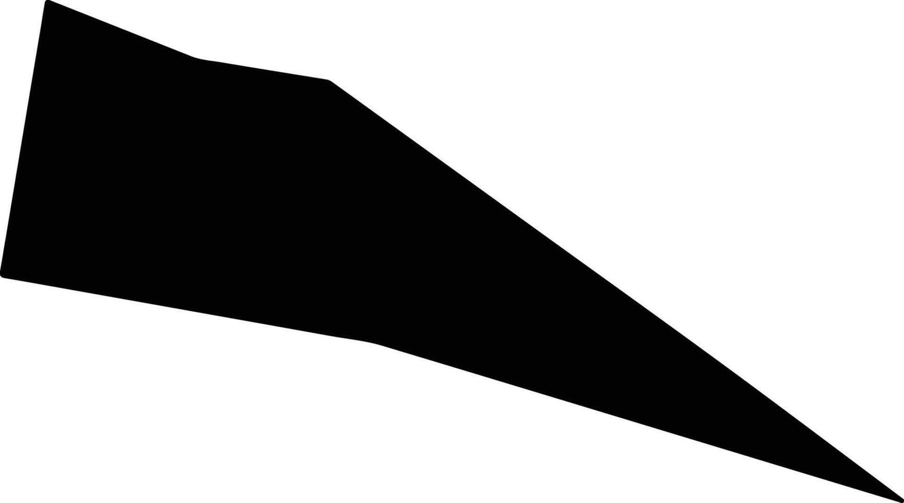 Akdarya Uzbekistan silhouette map vector