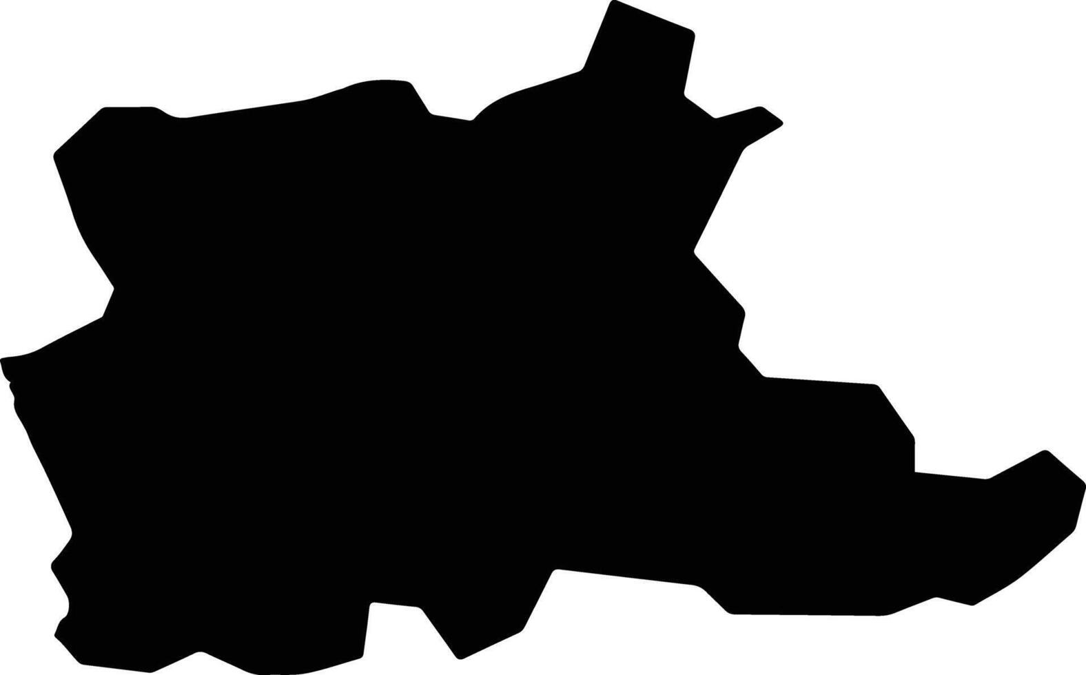 Akhuryan Armenia silhouette map vector
