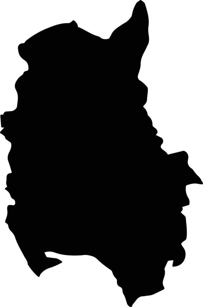 Al Ardiyat Saudi Arabia silhouette map vector