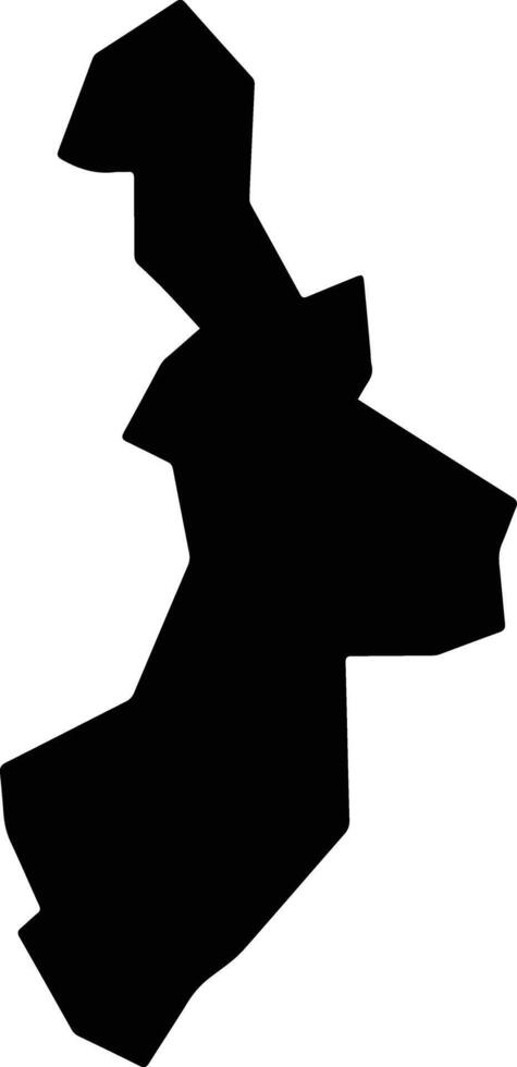 Al Manaqil Sudan silhouette map vector