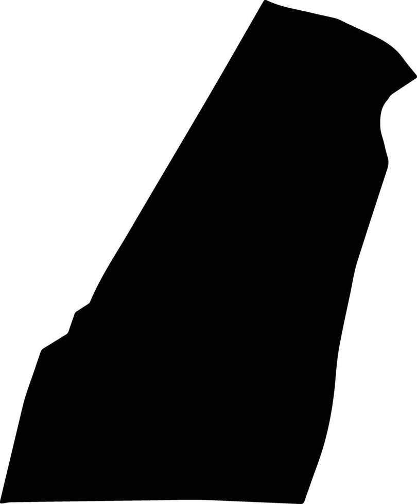 Al Mutun Yemen silhouette map vector