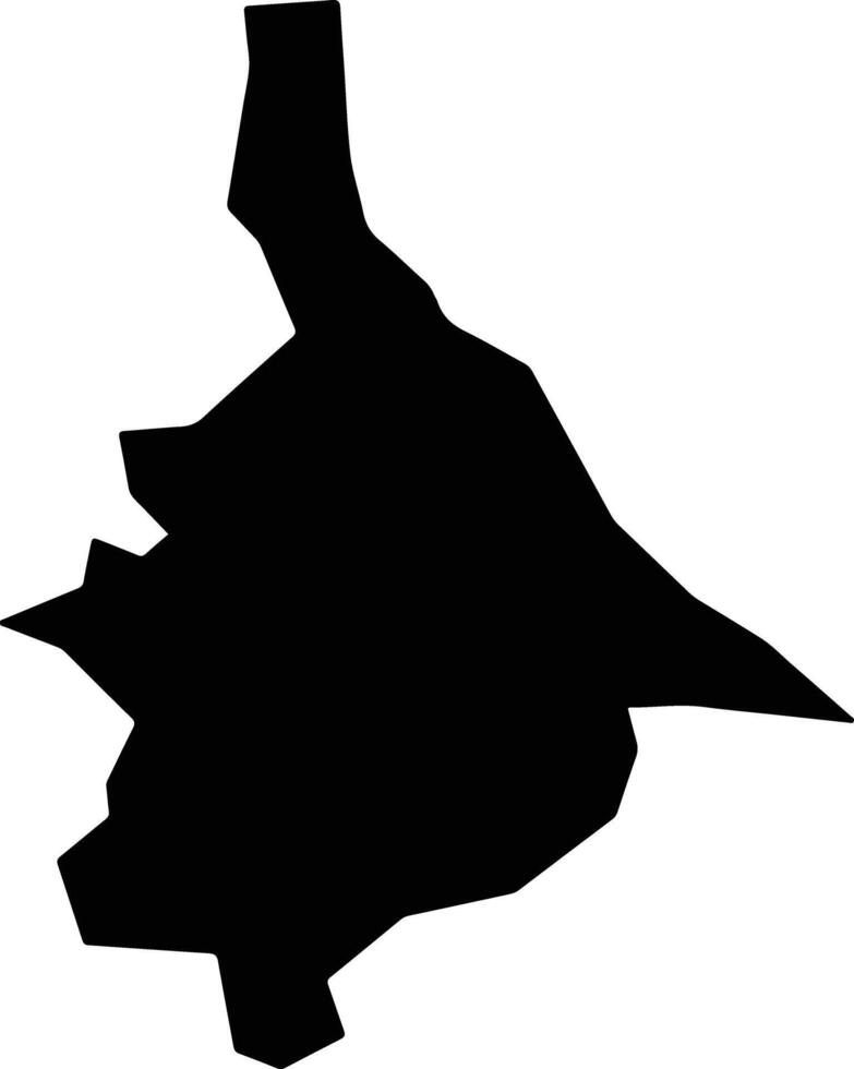Al Usayrat Egypt silhouette map vector