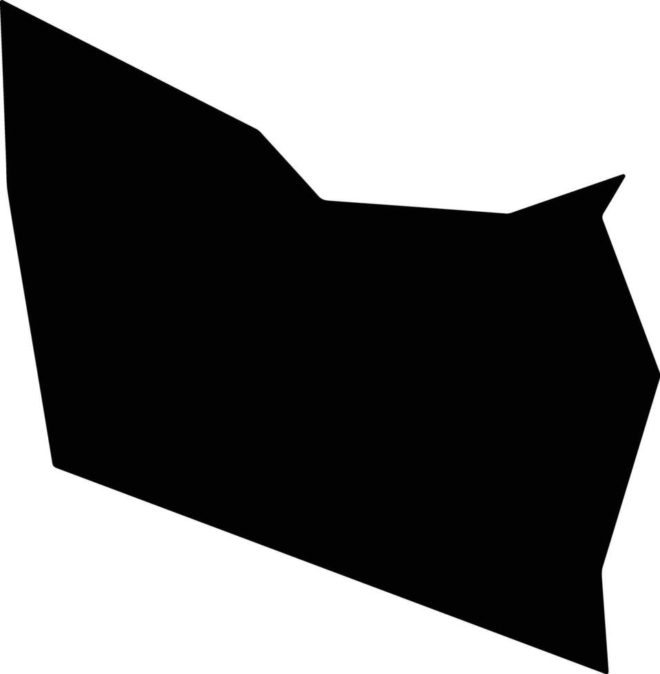 Al Wihda Sudan silhouette map vector