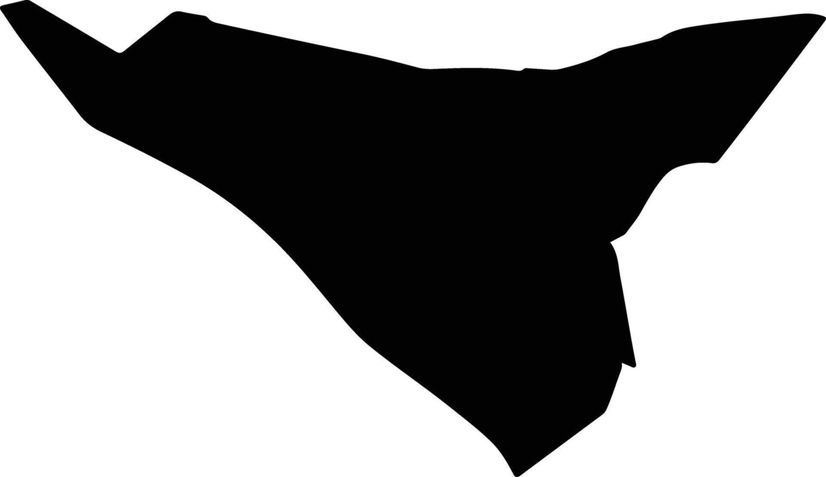 Alblasserdam Netherlands silhouette map vector
