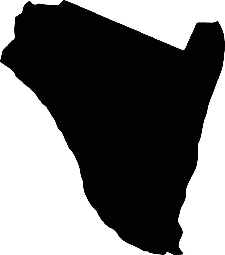Albion Jamaica silhouette map vector
