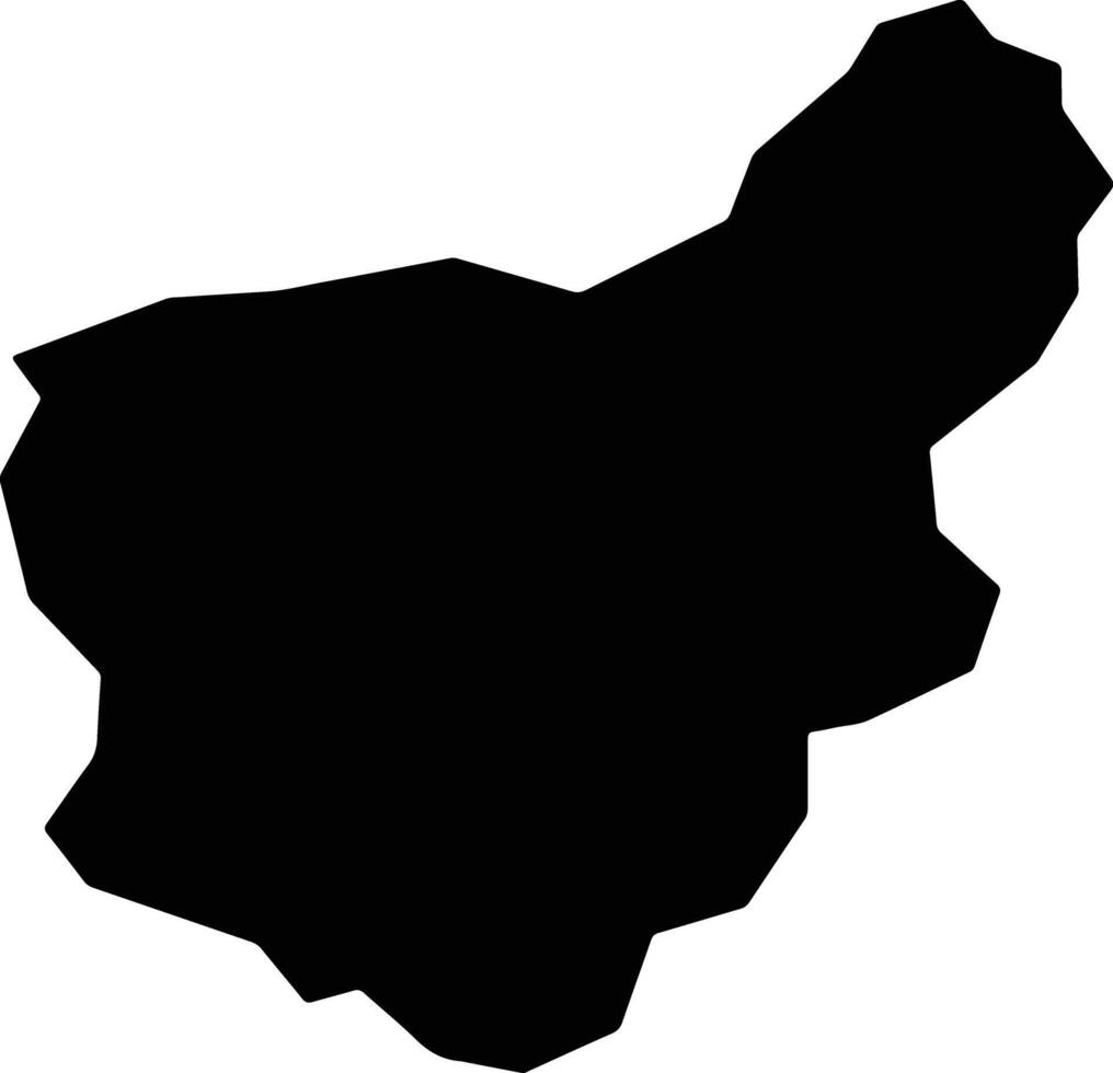 Alishing Afghanistan silhouette map vector