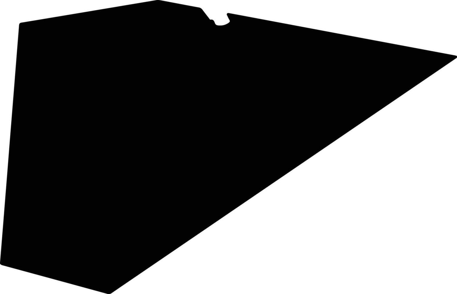 Almaar Suriname silhouette map vector