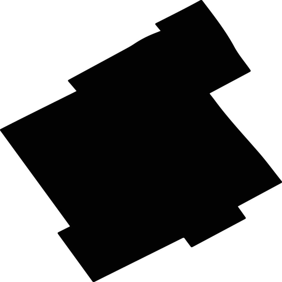 Almirante Brown Argentina silhouette map vector