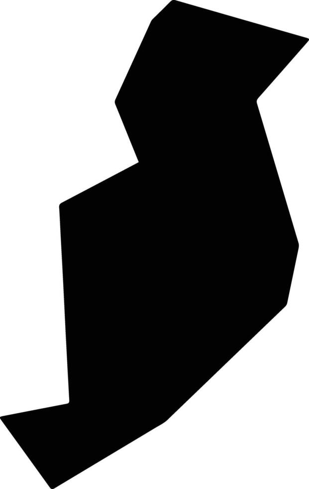 Aloda Cyprus silhouette map vector