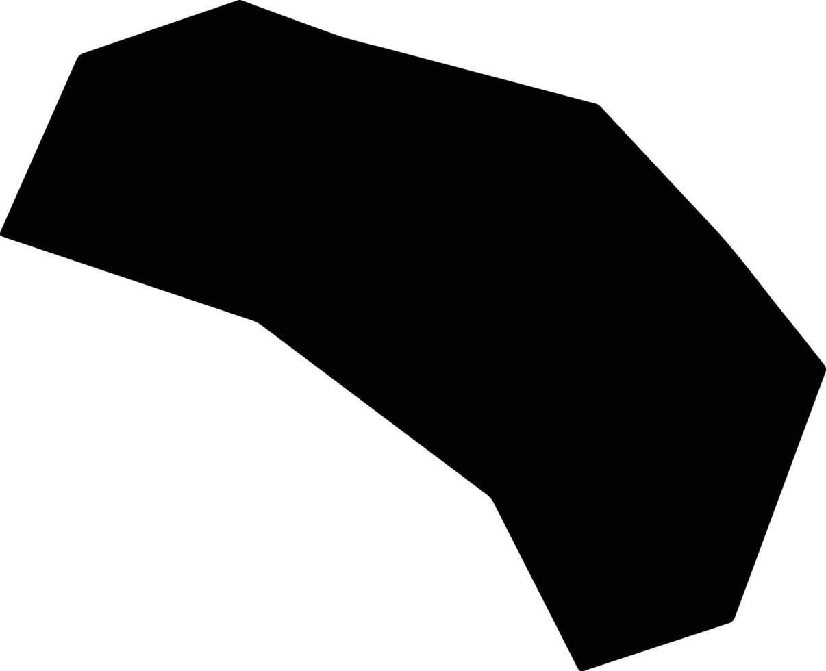 Alona Cyprus silhouette map vector