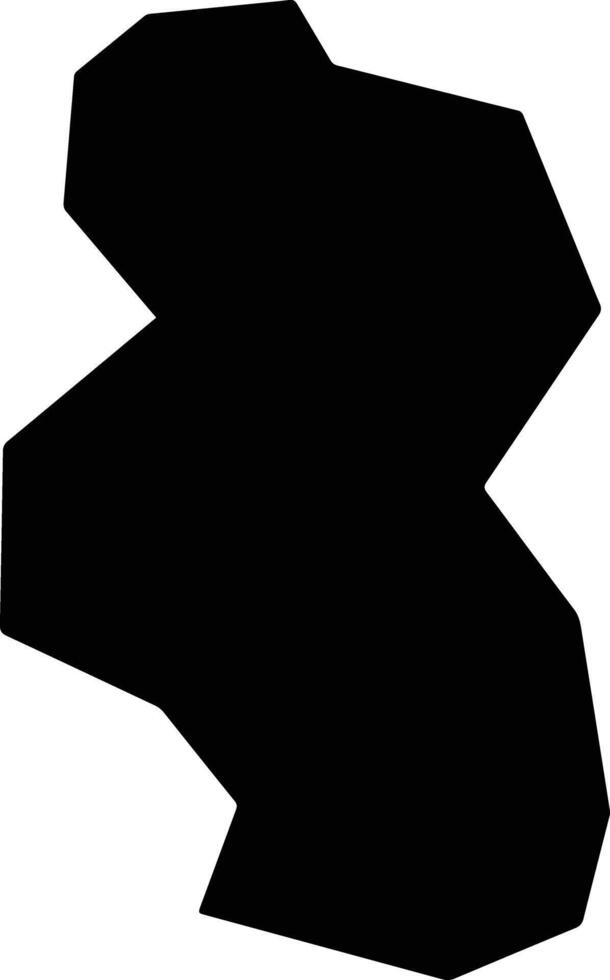 Alvesta Sweden silhouette map vector