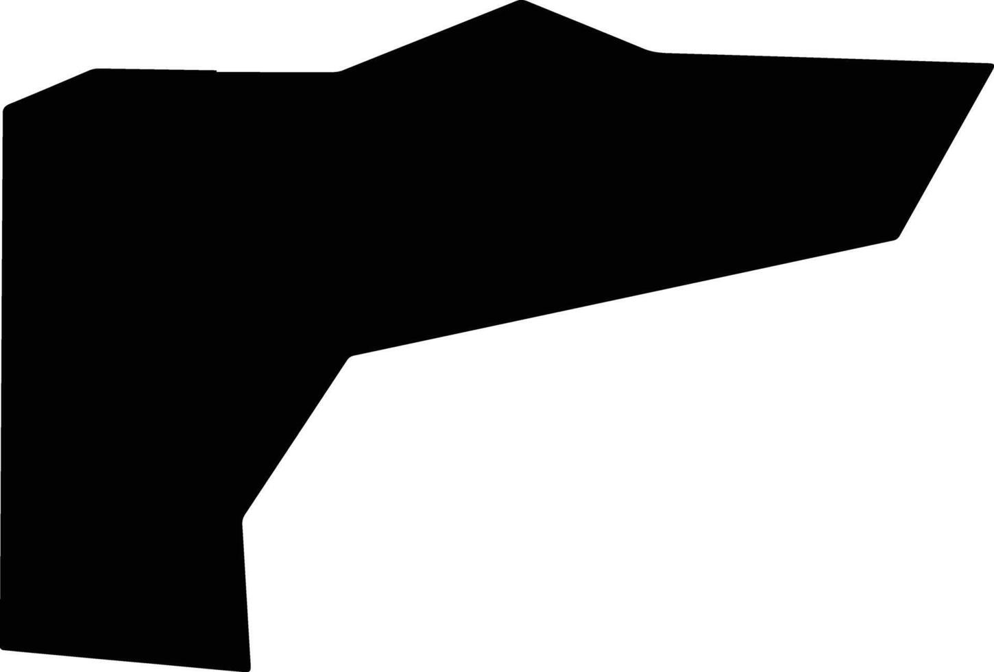 Alvorada Brazil silhouette map vector