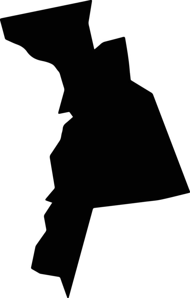 Amarante Brazil silhouette map vector