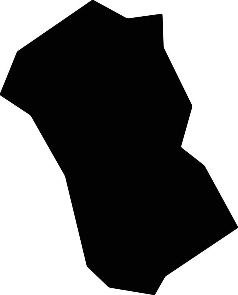 Amargeti Cyprus silhouette map vector