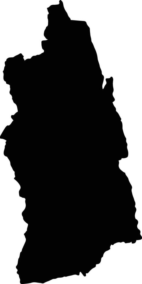 Ambato Argentina silhouette map vector