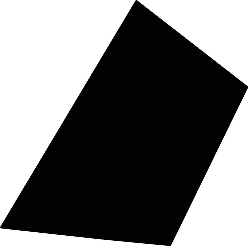 Amghara Kuwait silhouette map vector