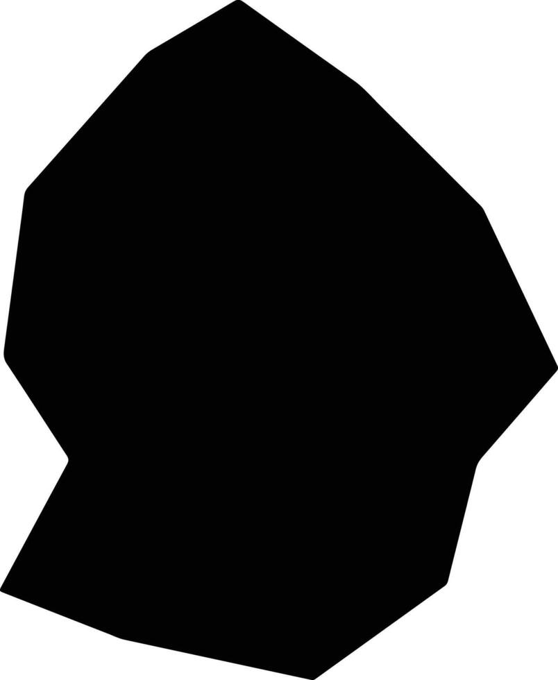 Anarita Cyprus silhouette map vector