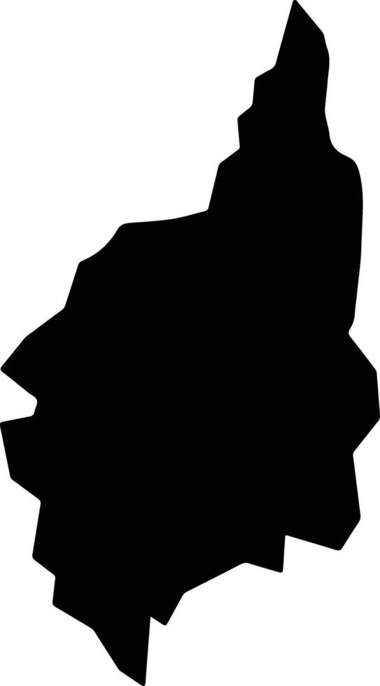 Andorinha Brazil silhouette map vector