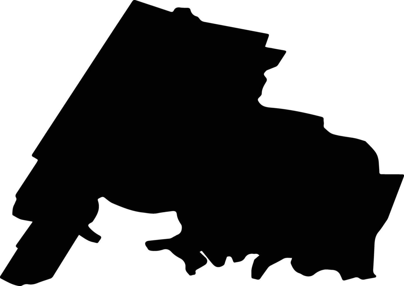 ANDRASESTI Romania silhouette map vector
