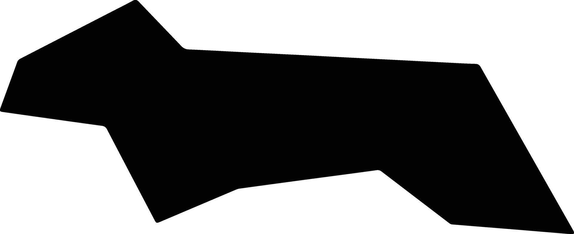 Aneby Sweden silhouette map vector