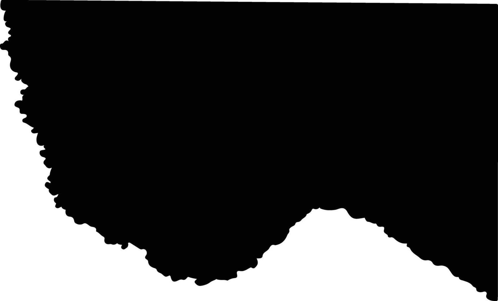 Anelo Argentina silhouette map vector