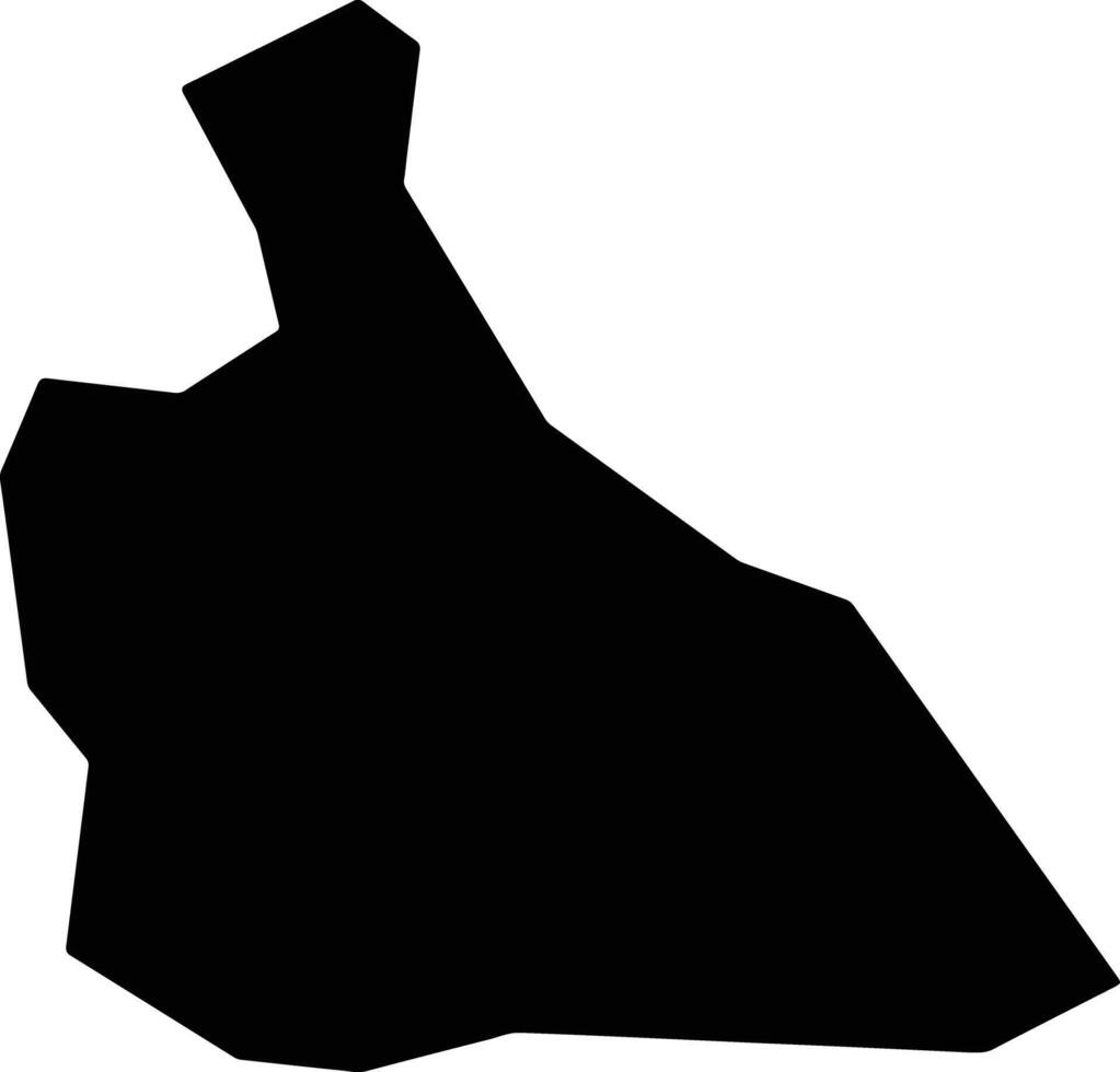 Angastina Cyprus silhouette map vector