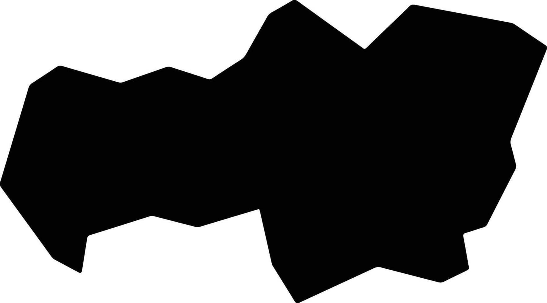 Angelina Brazil silhouette map vector