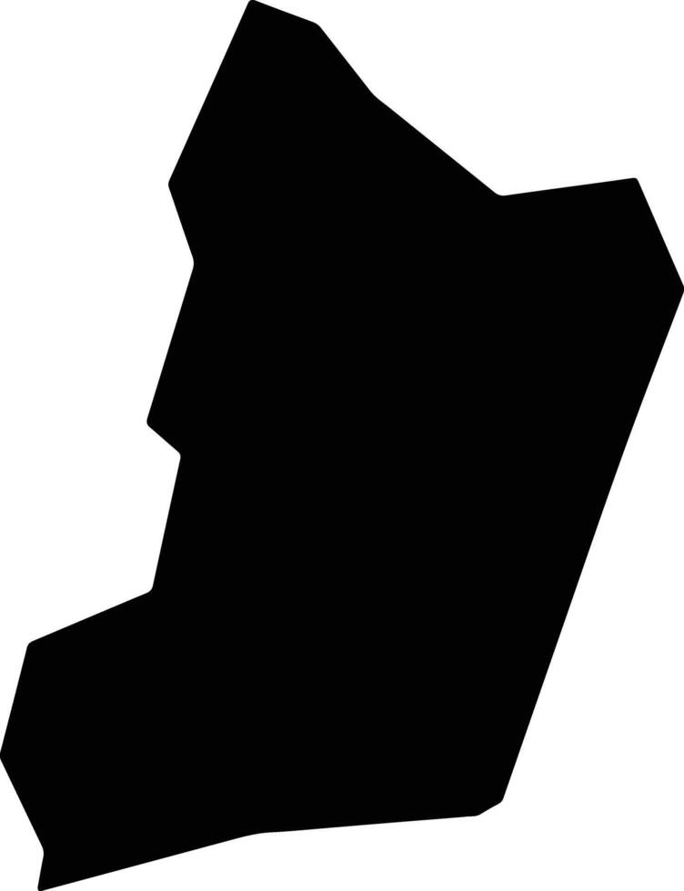 Angico Brazil silhouette map vector