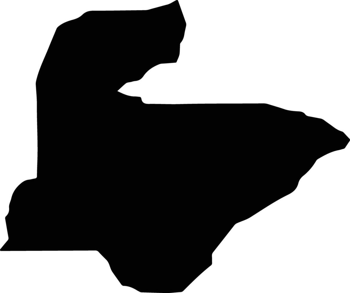 Angkor Chum Cambodia silhouette map vector