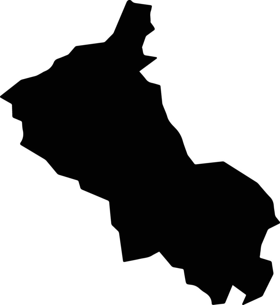 Anle Taiwan silhouette map vector
