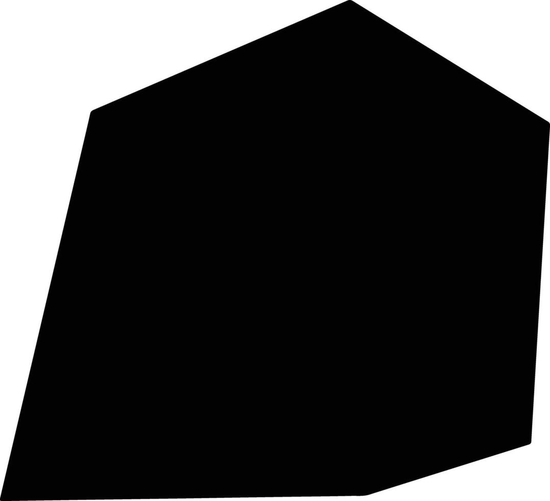 Anlongxian China silhouette map vector
