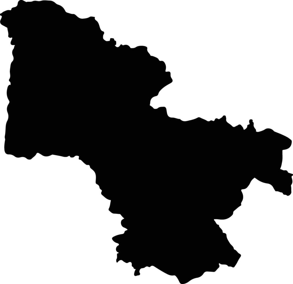 Antanifotsy Madagascar silhouette map vector