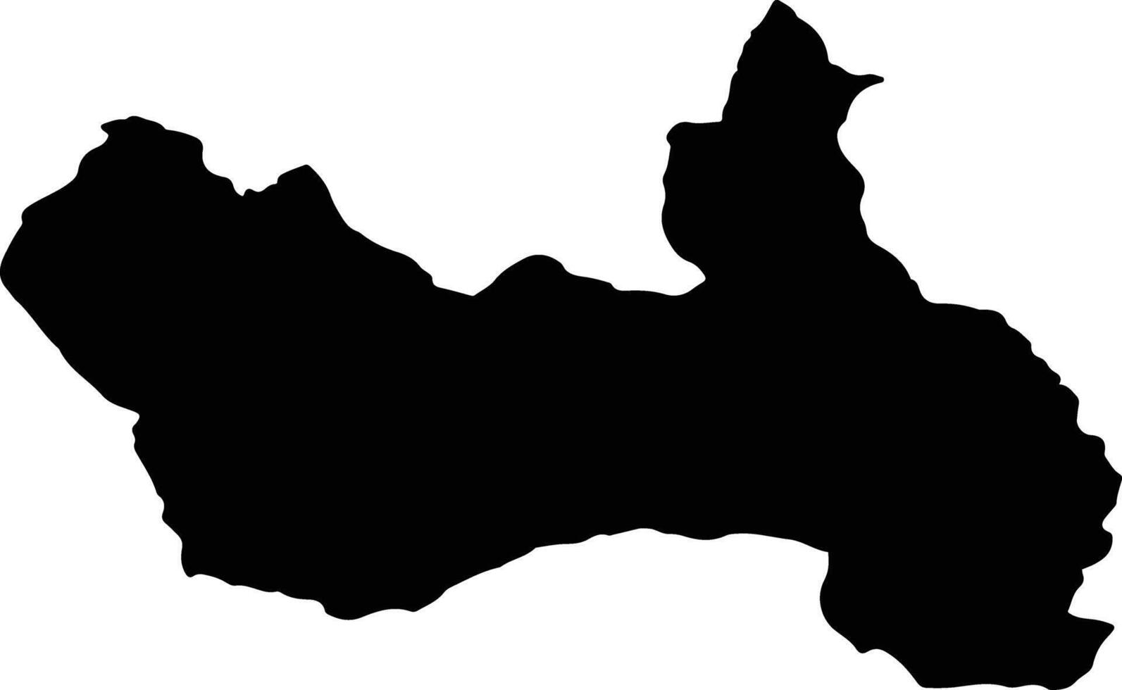 APOLD Romania silhouette map vector
