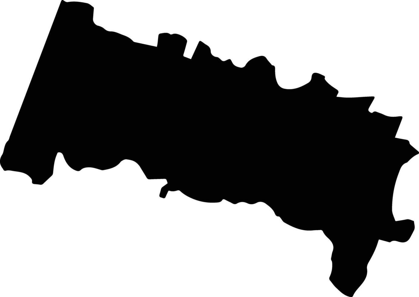 Apozol Mexico silhouette map vector