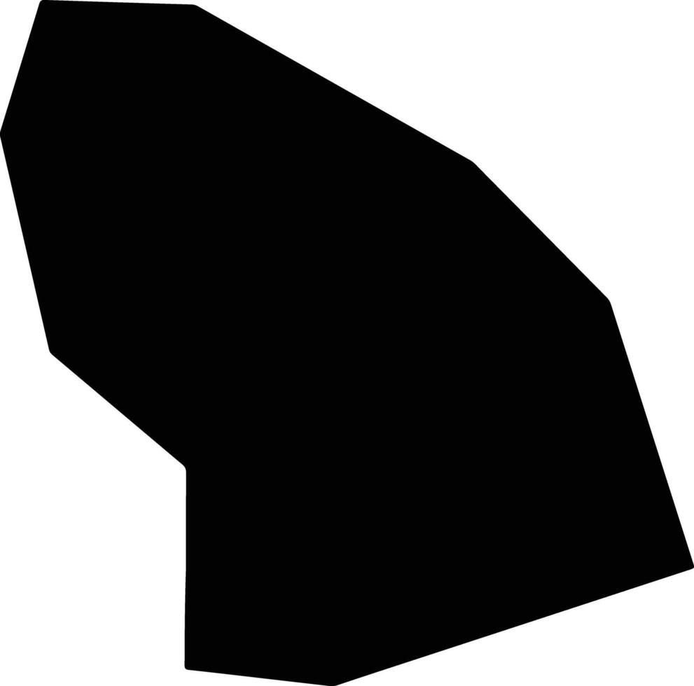 Apriltsi Bulgaria silhouette map vector