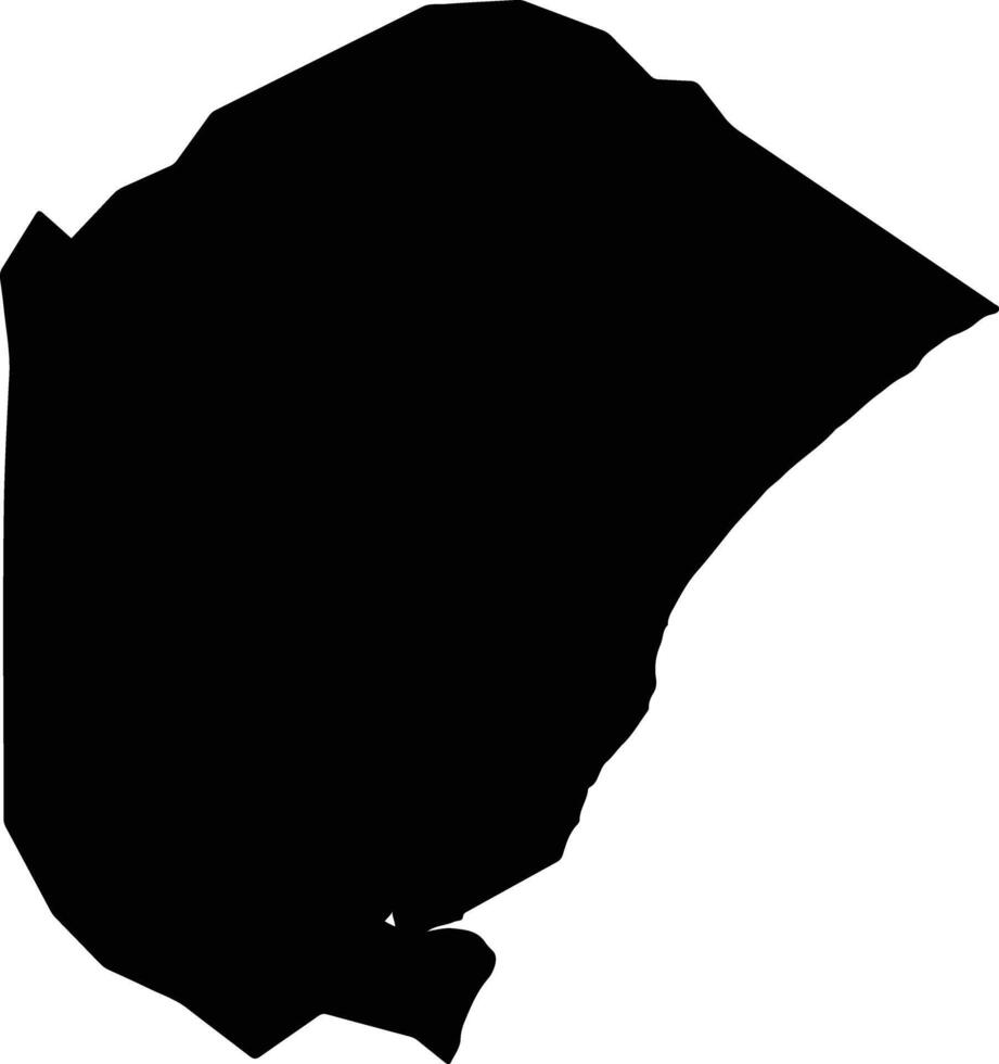 Aracruz Brazil silhouette map vector