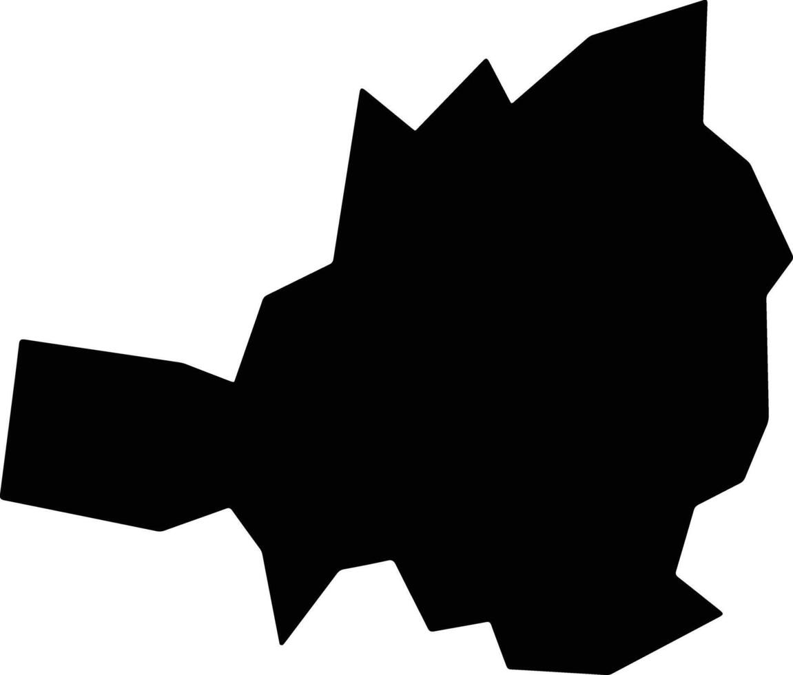 Arataca Brazil silhouette map vector