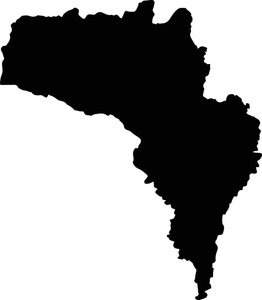 Arce Bolivia silhouette map vector