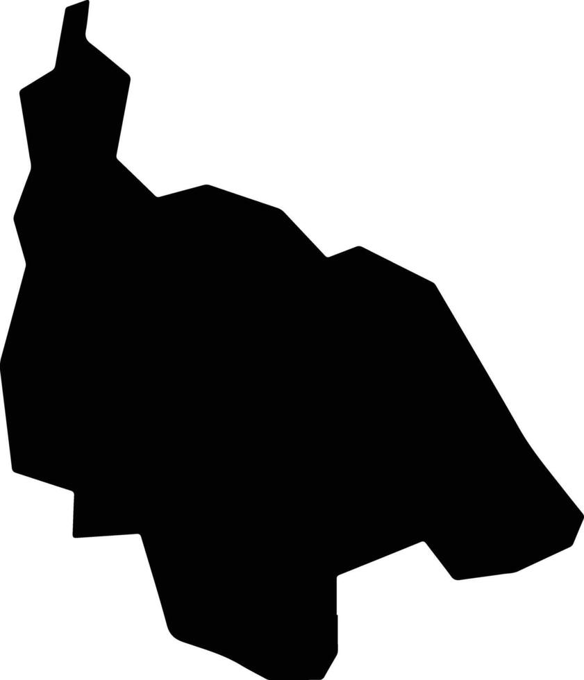 Arcos Brazil silhouette map vector