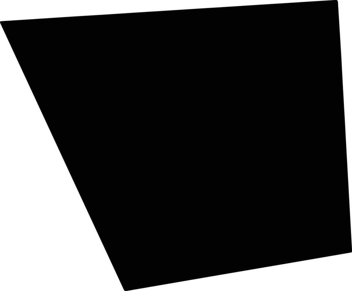 Ardhiya Kuwait silhouette map vector