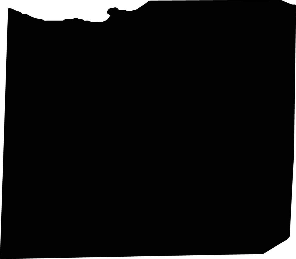 Arecibo United States silhouette map vector